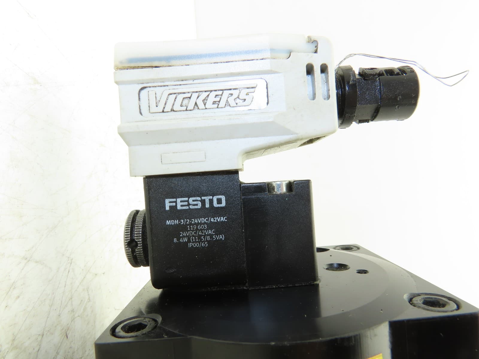 Festo MS9-SV-G-C-V24-S-VS Soft Start Quick Exhaust Valve 1.5"NPT 24VDC 3