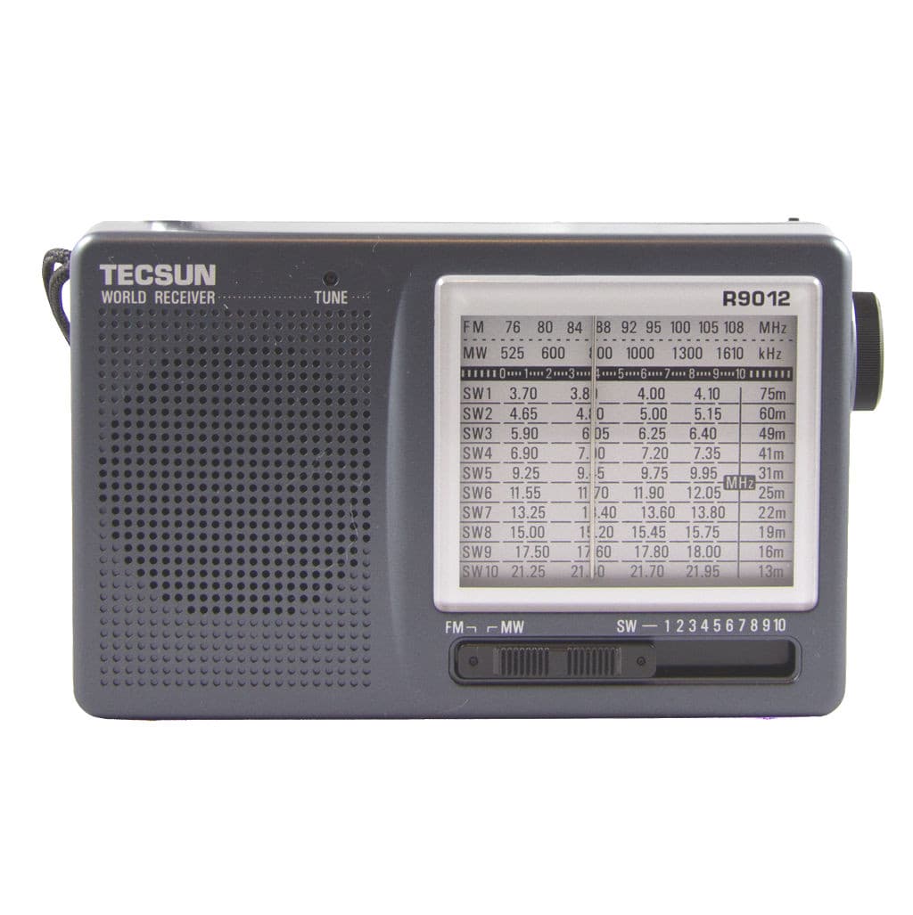 TECSUN R-9012 Portable World Radio Receiver AM/FM / MW / SW  2