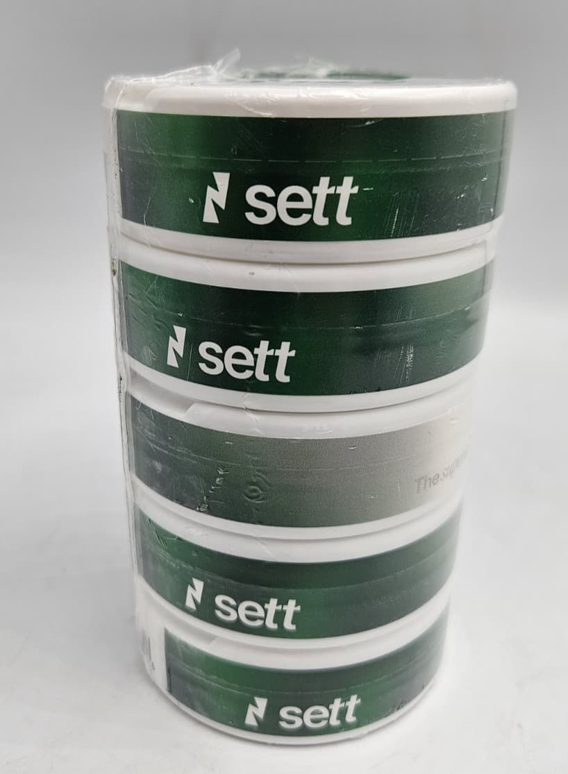 Sett Nicotine Alternative - 5pk WinterGreen 6mg - NEW SEALED