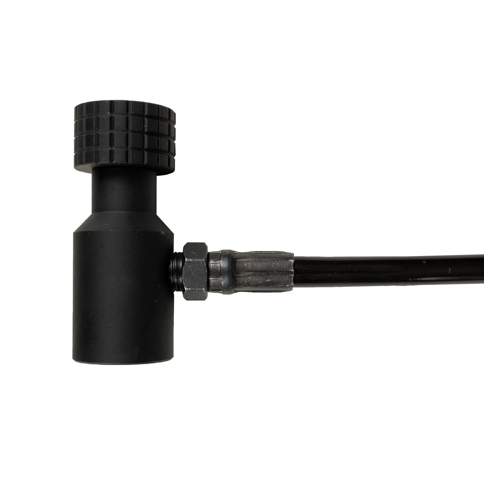 NEW HK ARMY COILED REMOTE W/ SLIDE CHECK + QUICK DISCONNECT - BLACK AIR TANK HOS 3