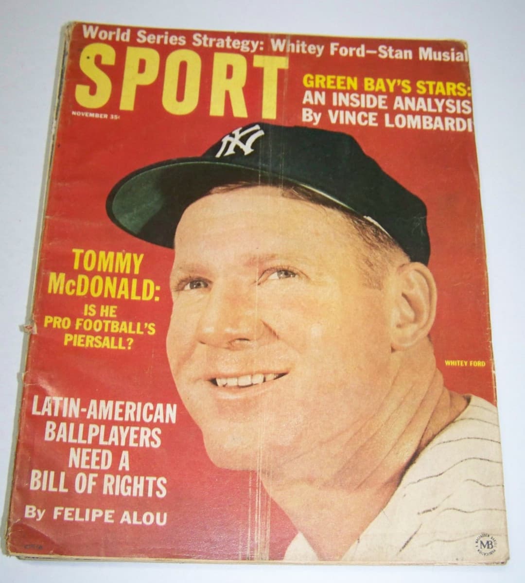 Vtg 50s 60s Sport Magazine 6 Issue Lot Billy Martin Willie Mays Vince Lombardie 6