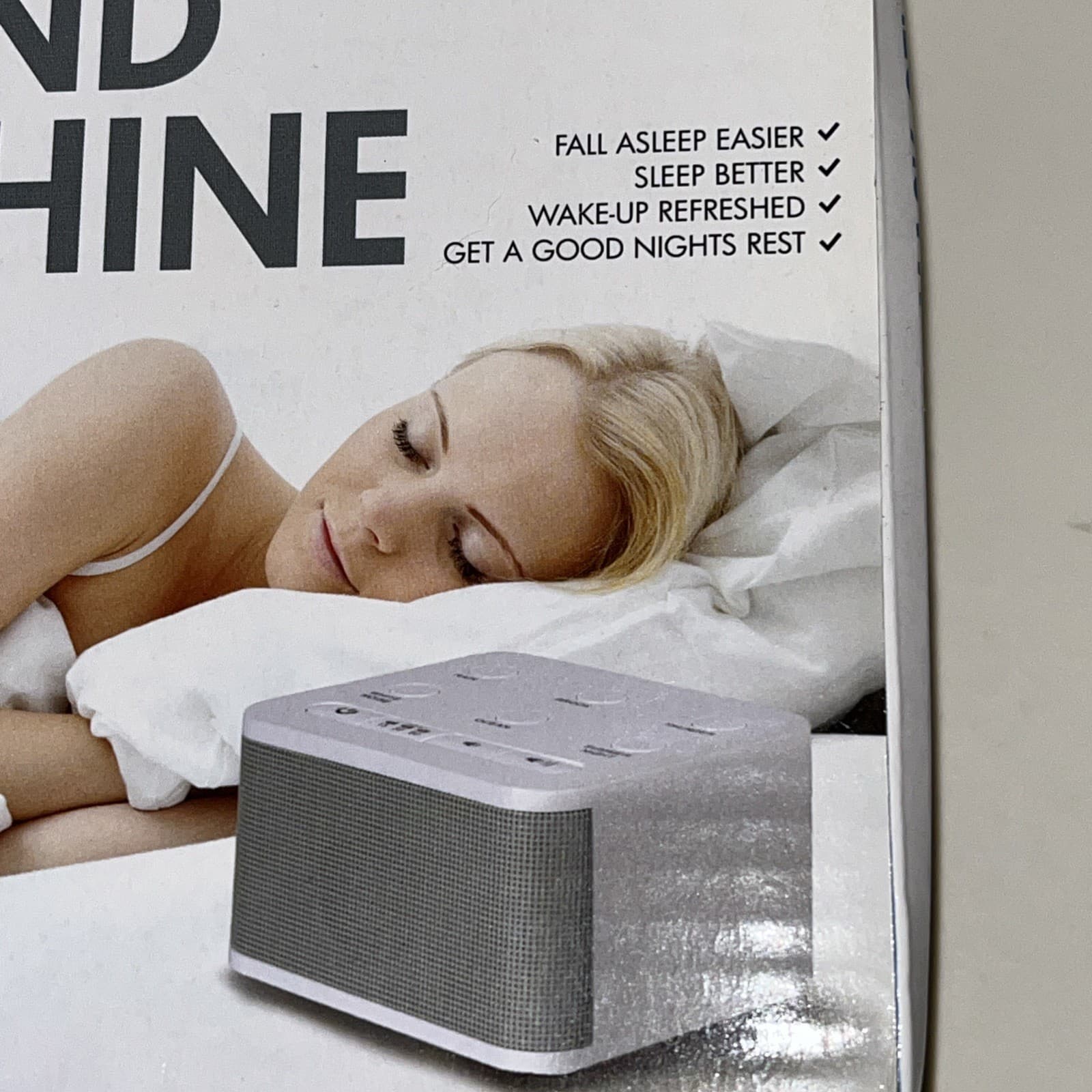 Sound Machine Timer 6 Backgrounds Battery Backup White Noise Big Red Rooster 2