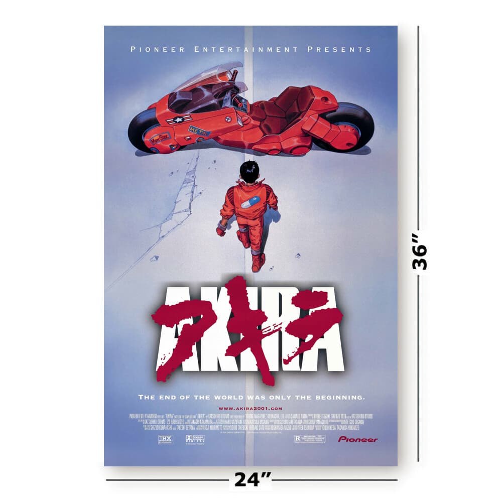Akira - Movie Poster (2001 Re-Release - Regular Style) (Size 24" X 36") 2