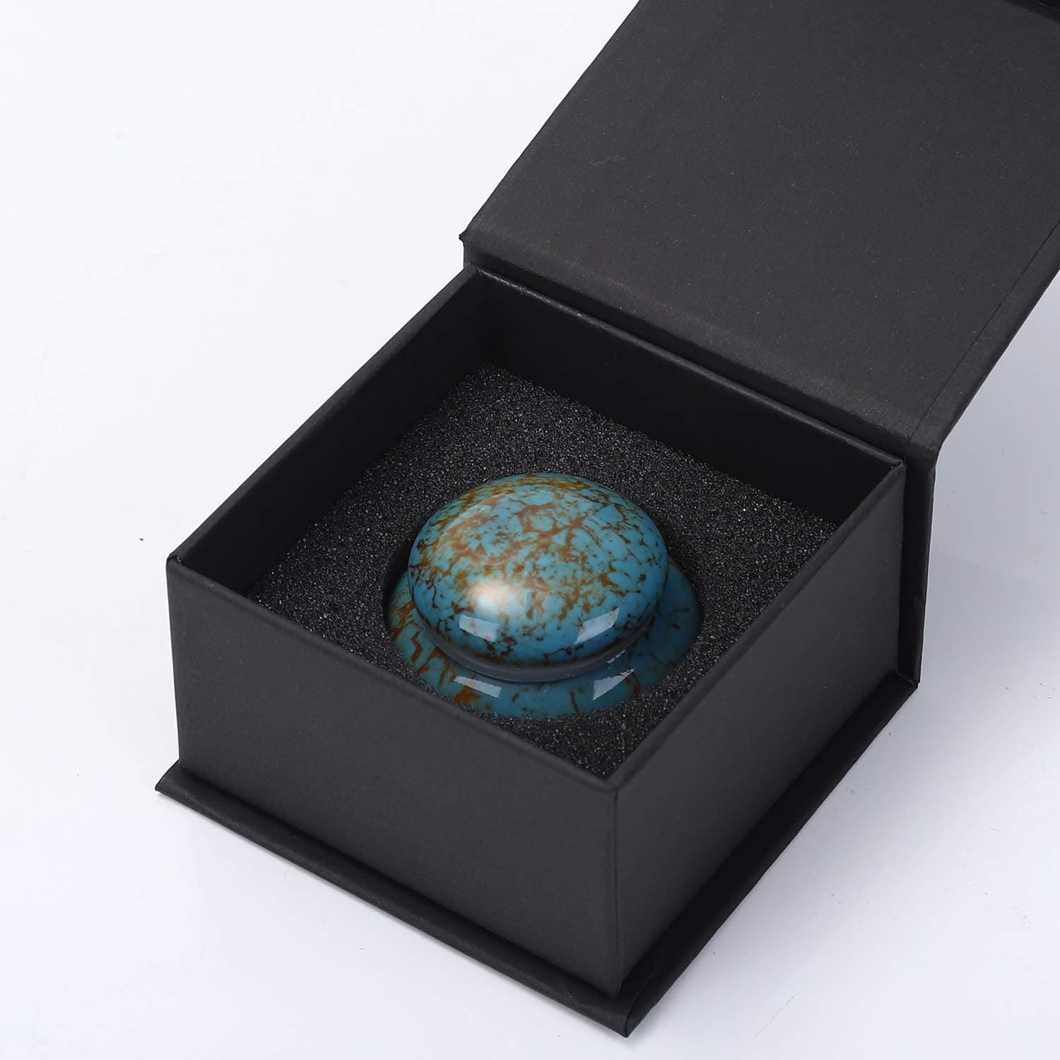 Small Urn for Human Ashes - 1.6'' Handicrafted Urn - Beautiful Tiny Keepsake 4