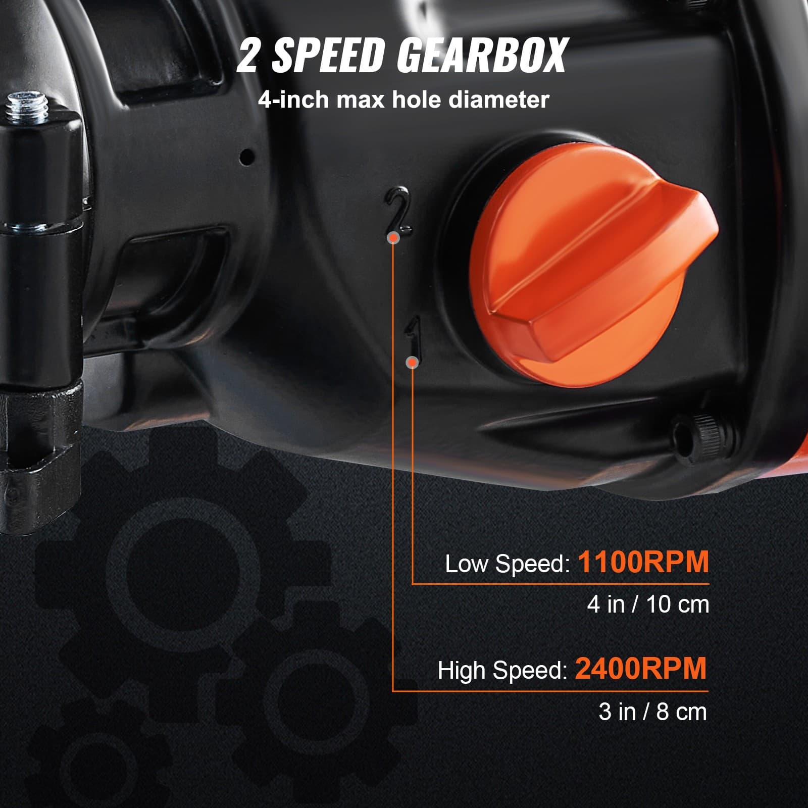 Uimoso Diamond Core Drill Machine Handheld Concrete Core Drill Rig 4in Bit 1500W 3