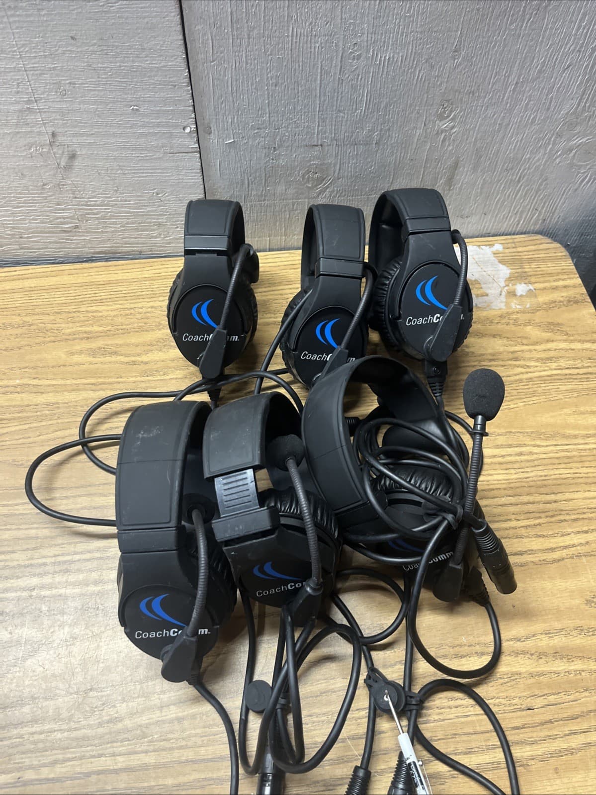 LOT 6 - CoachComm Single Ear Football Coach Communication Headsets 5