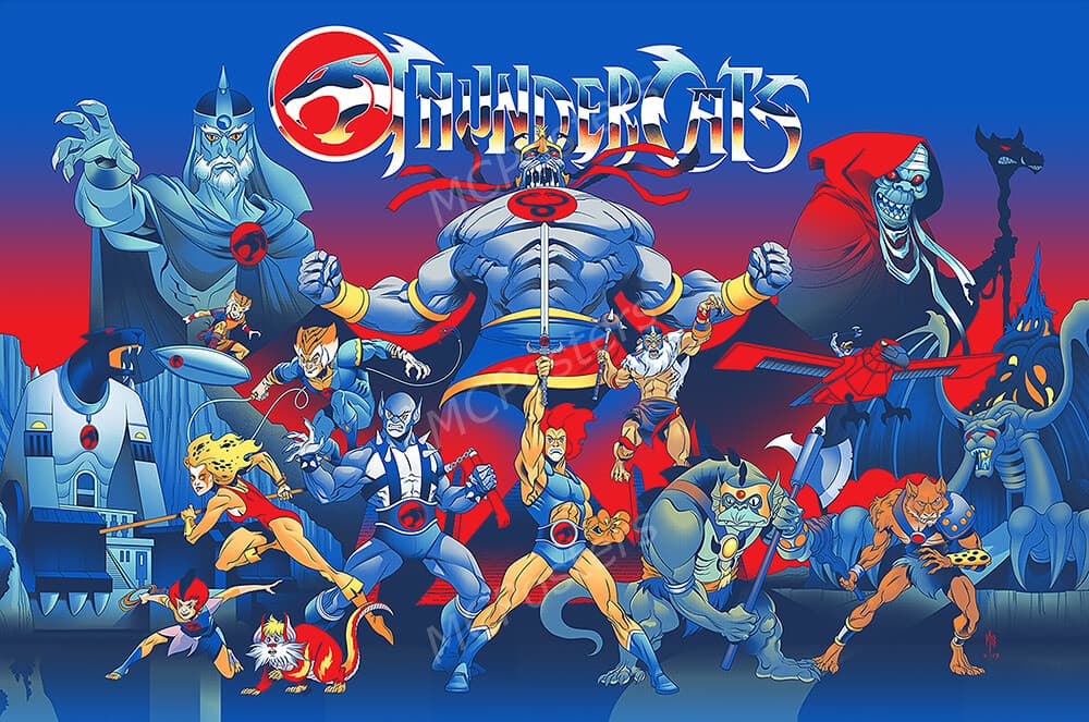 Thundercats Carton TV Show Series Premium POSTER MADE IN USA - TVS837