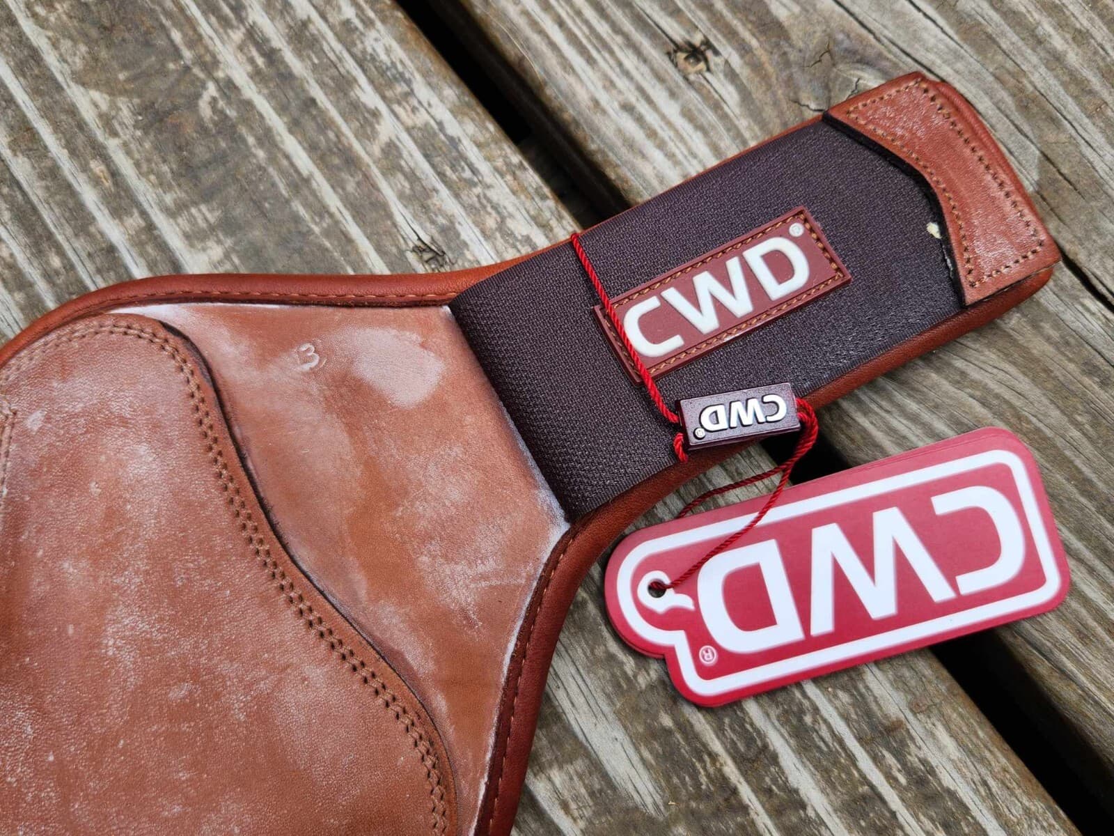 CWD Double-Lock VeIcro Equitation Fetlock Boots -Neoprene Lined- Sz 3 (Full)-NWT 2