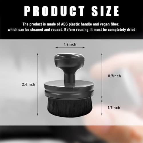 Car Tire Shine Applicator, Portable Wheel Tire Dressing Applicator Brush Black 3