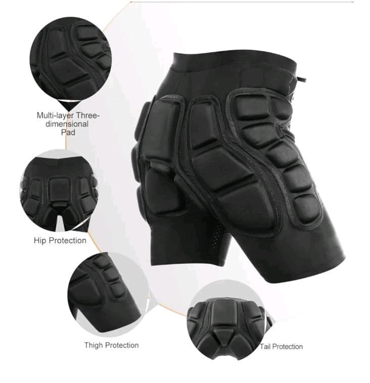AEIKE Hip Protection Pads Shorts Size M Hip Pads 3D EVA Hip Protection Pad   2