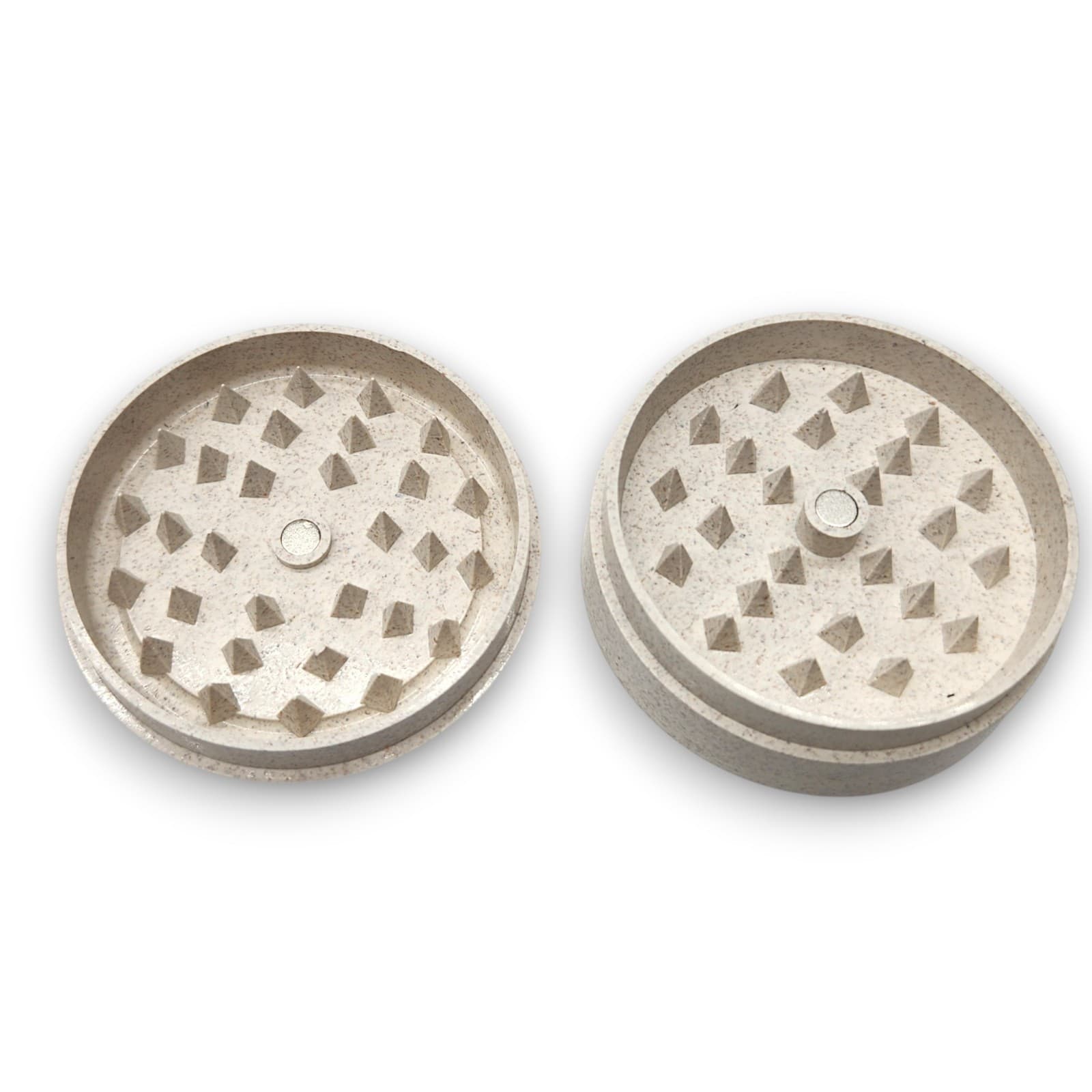 2.5" Space King HEMP Biodegradable TRAVEL Tobacco Herb Spice Grinder Crusher 6