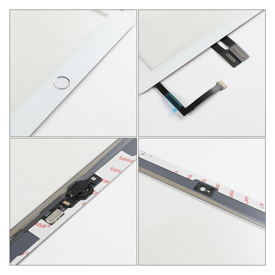 For iPad 6 6th Gen A1893 A1954 Touch Screen Digitizer Replacement + IC Black 4