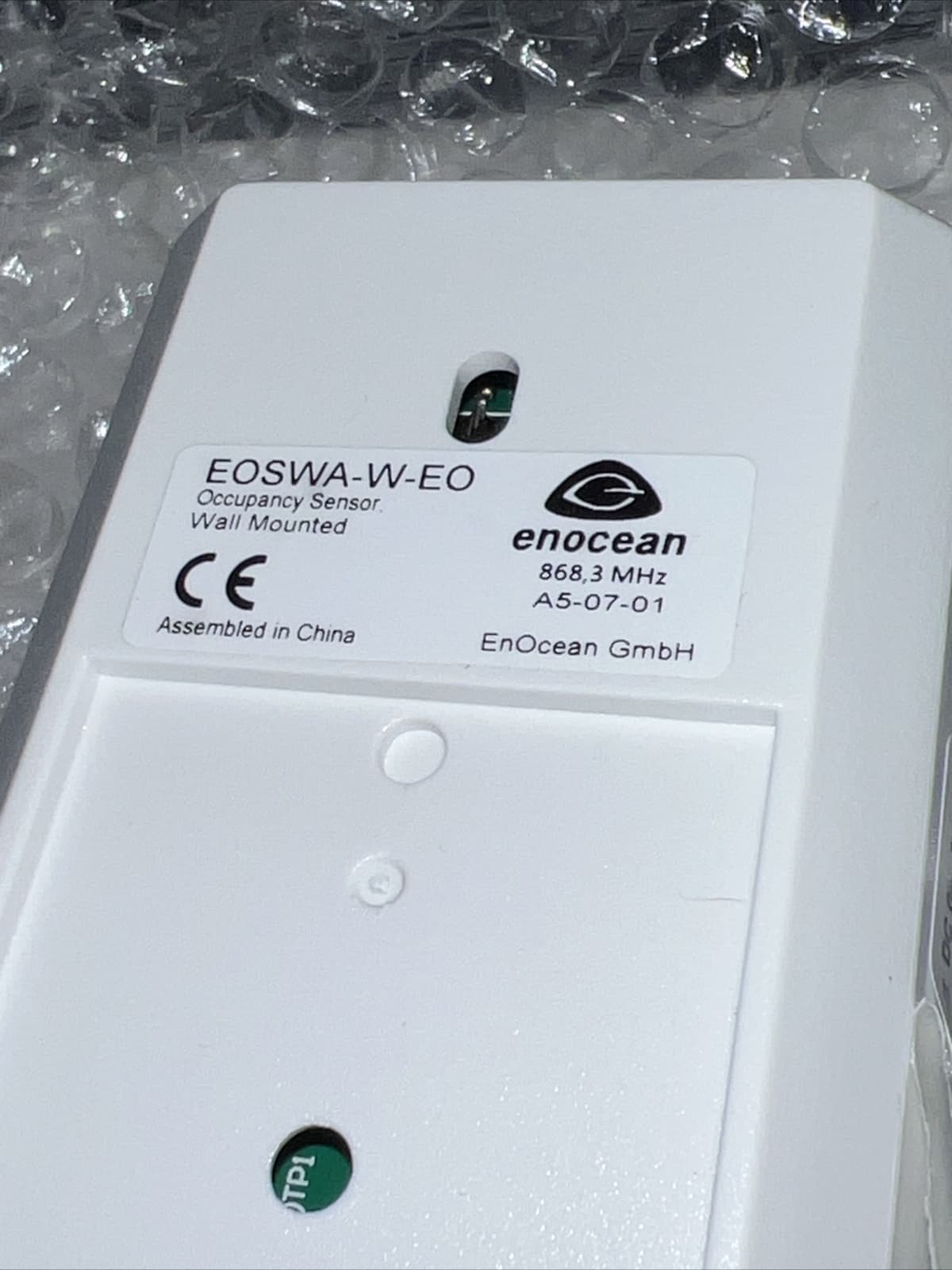 Enocean EOSW EOSWU-W-EO Occupancy Sensor Wall Mounted White 868,3 MHz A5-07-01 3