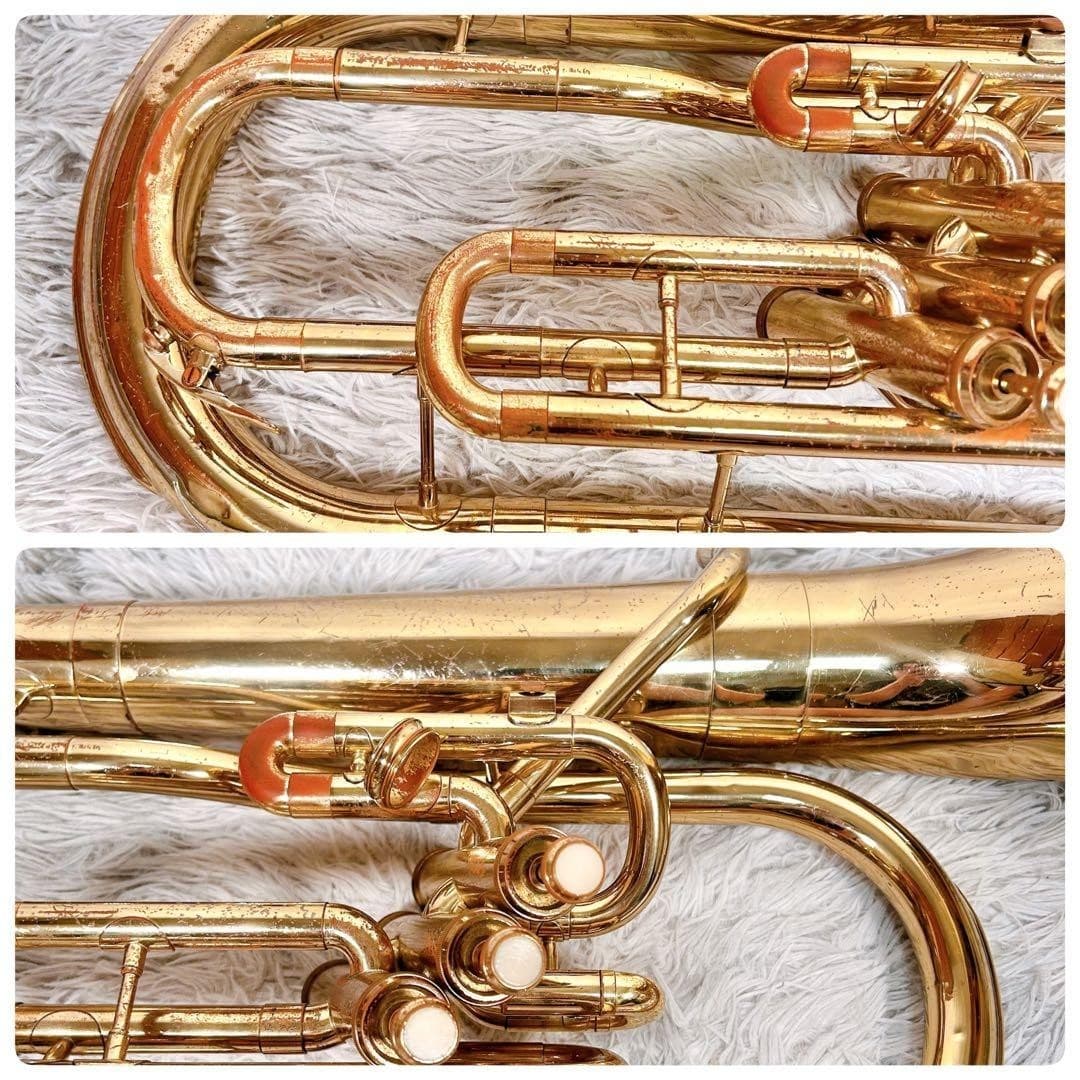 yamaha YEP-211 euphonium w/ case Musical instruments 6