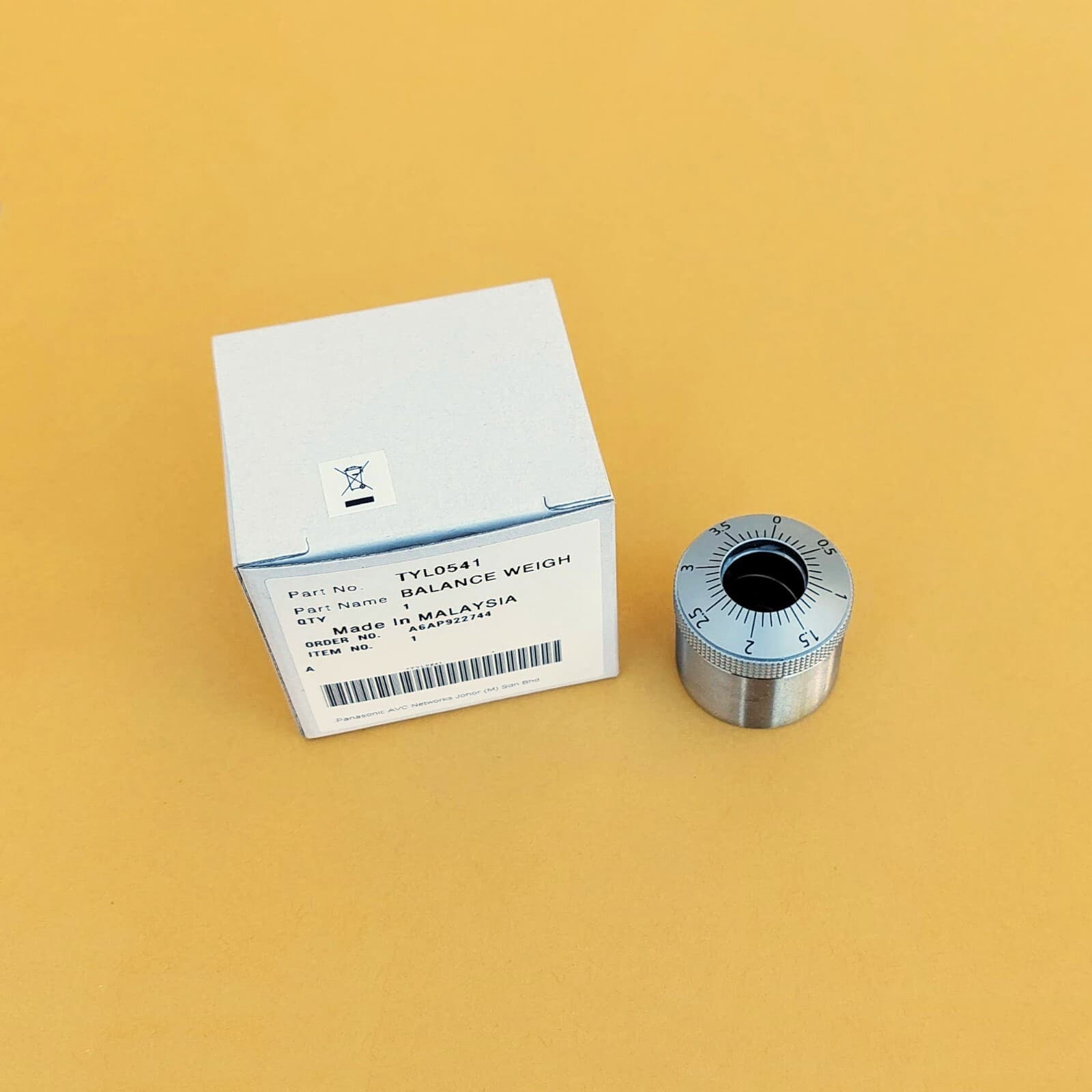 Technics BALANCE WEIGHT TYL0541 for SL-1200G/SL-1200GAE Turntable Counter Weight 2