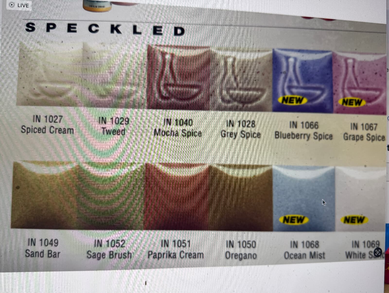 Duncan Envision Glaze IN1054 Cantaloupe 4oz 3