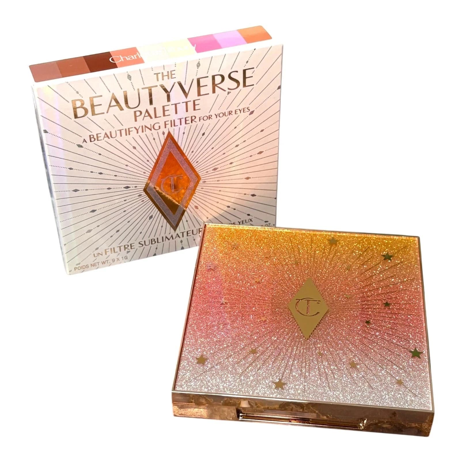 Charlotte Tilbury The Beautyverse Shadow Palette Limited Edition NIB  Retail $69 3