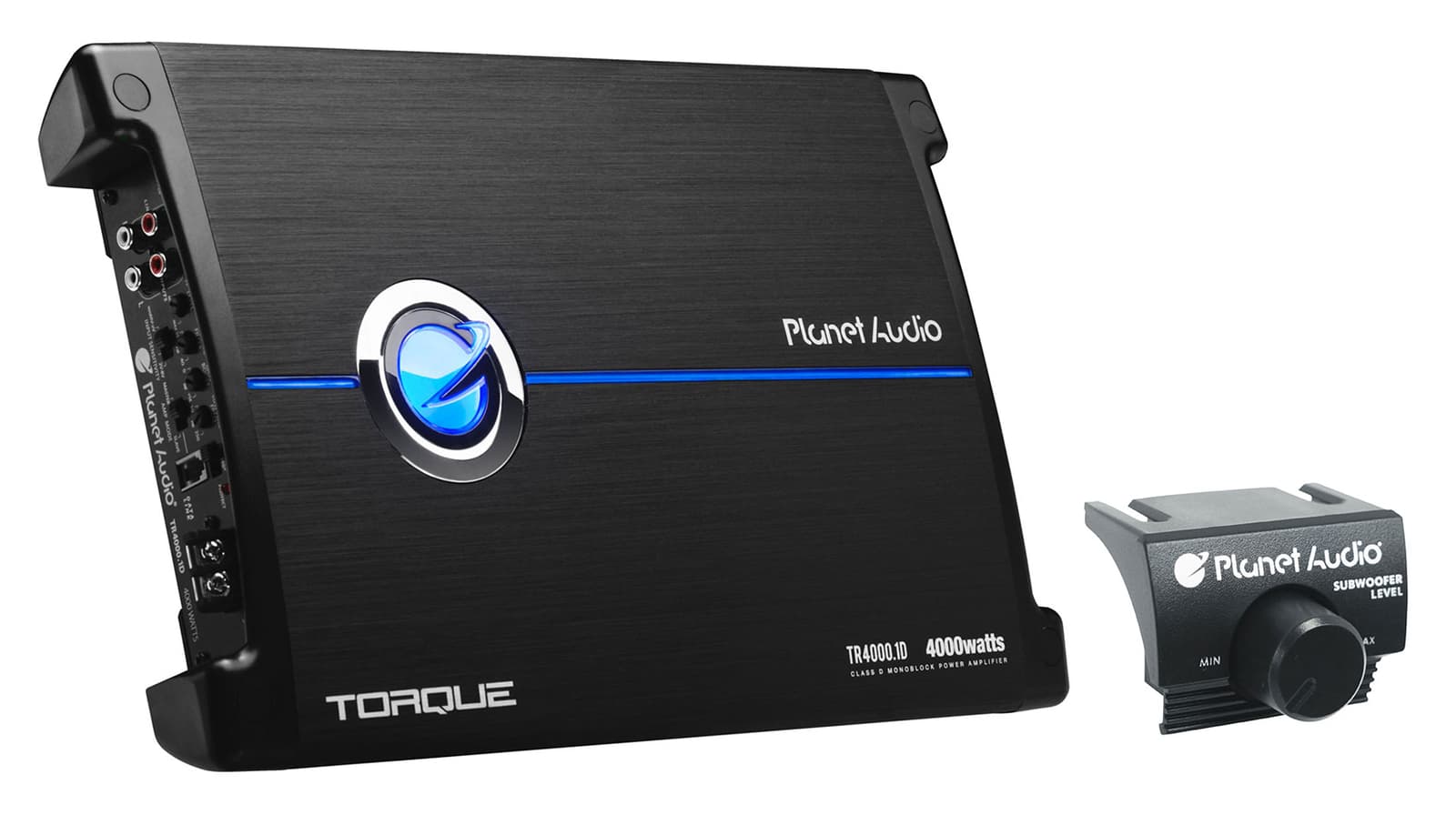 Planet Audio TR4000.1D Torque Series 4000w Mono Amplifier Class D 1-Ohm Car Amp