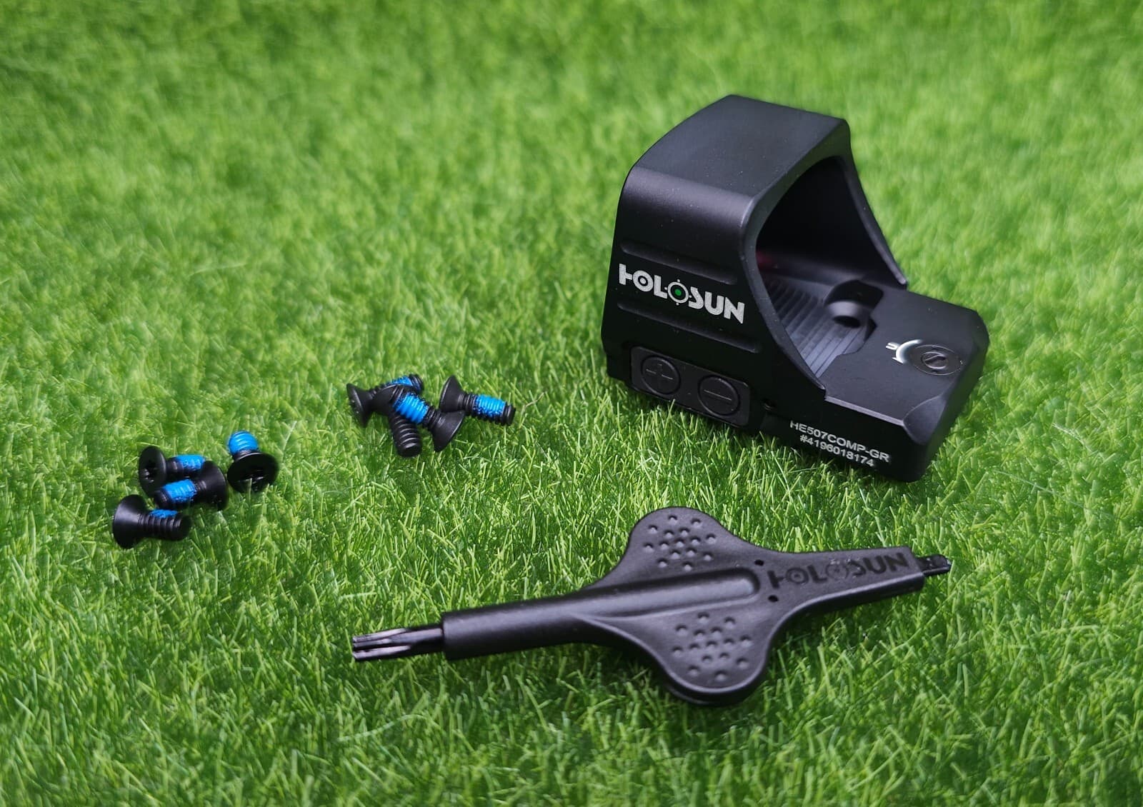 Holosun Competition Multi-Reticle Green Reflex Circle Dot Sight - HE507COMP-GR 2