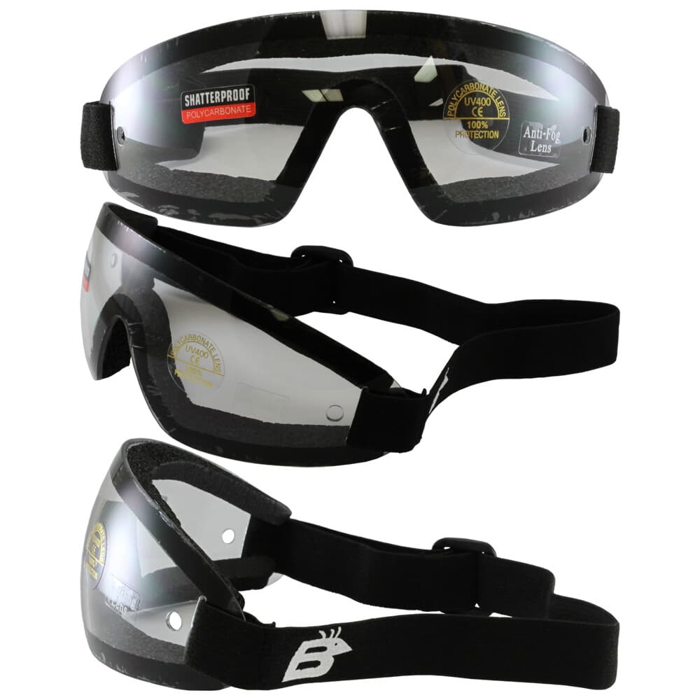 Birdz Wing Skydive Sky Diving Goggles Clear Lens UV400 3