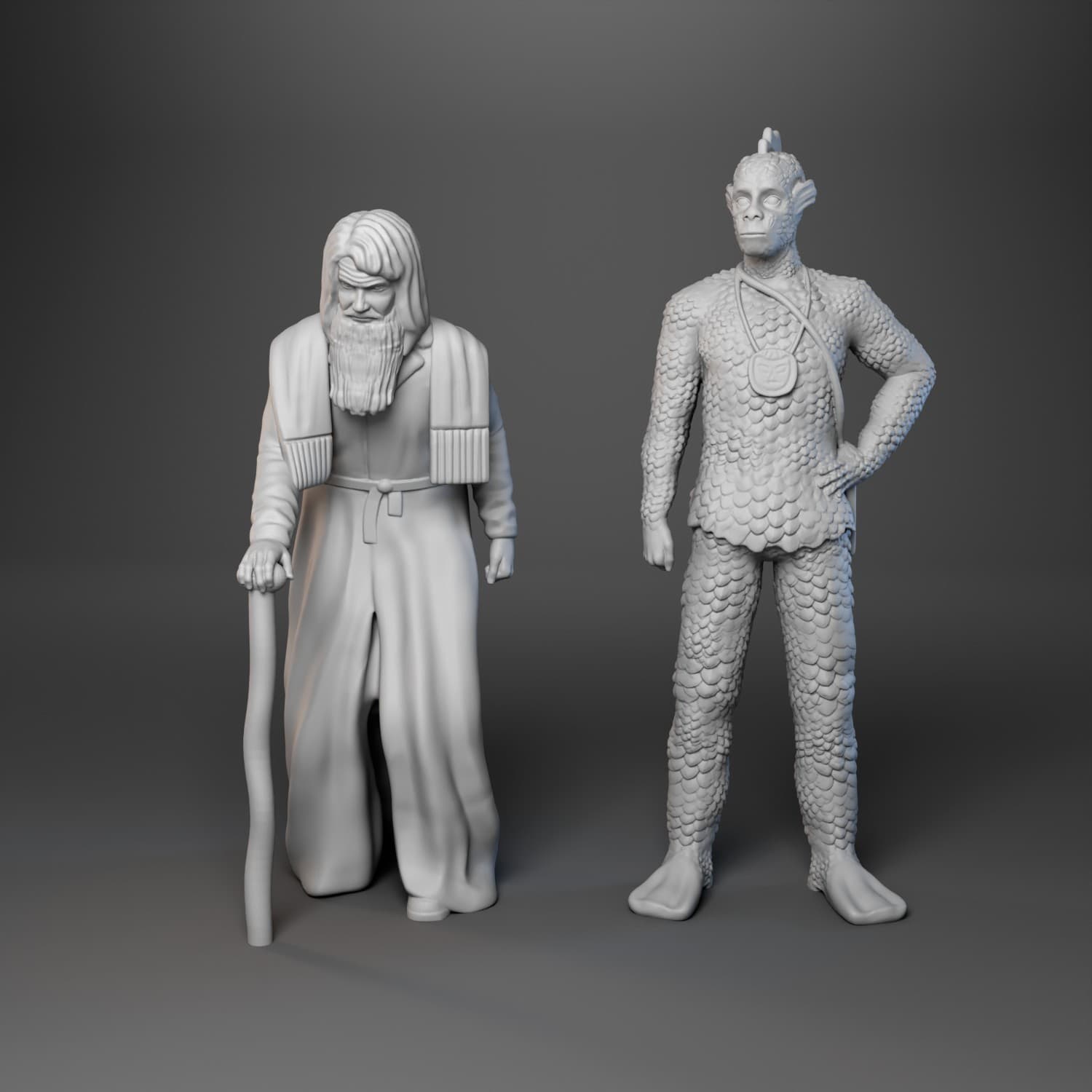 Lost In Space A Change of Space Episode Spaceship with Dr. Smith Lizard 3D Print 3