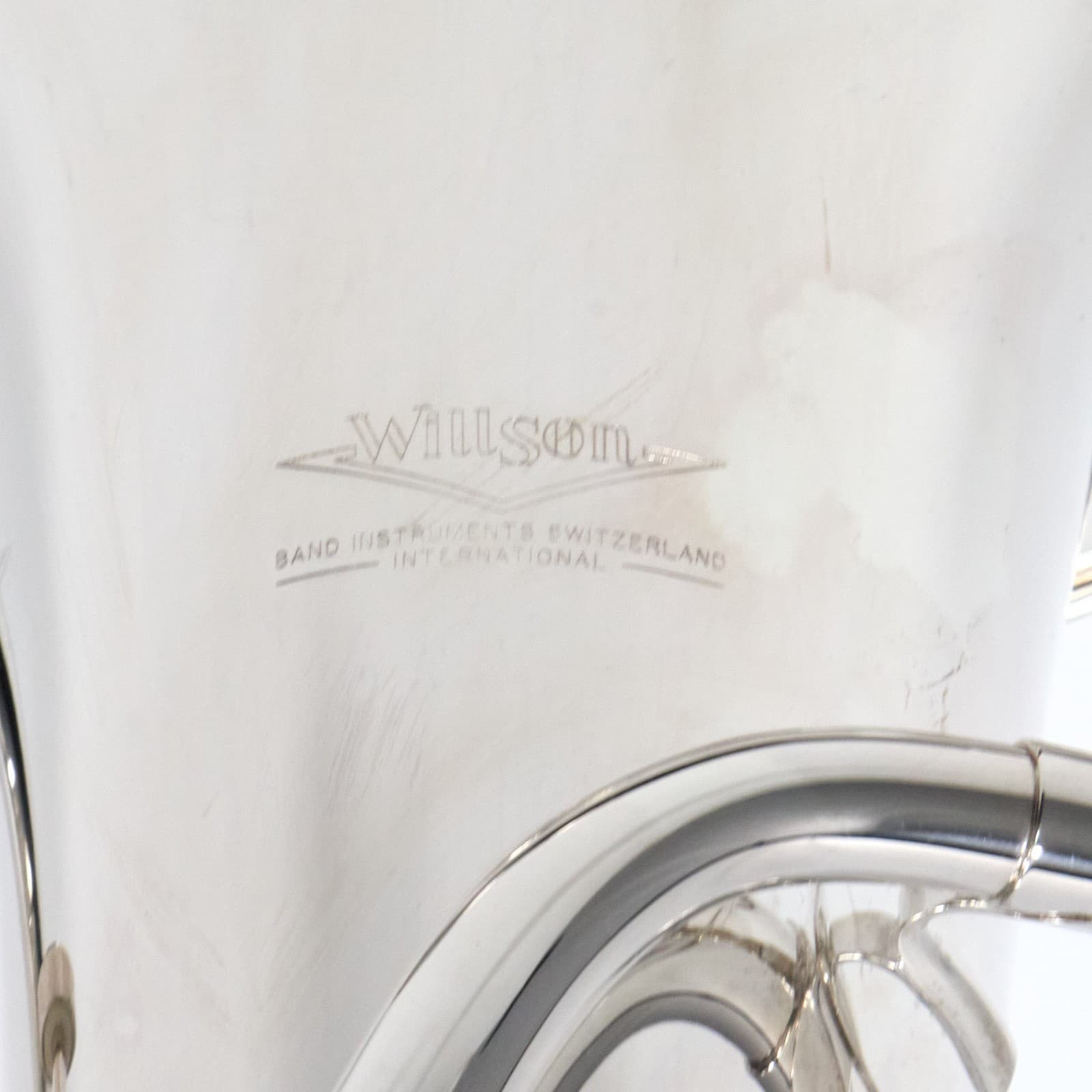 Willson Model 2950TA4/3S Compensating Euphonium with Trigger SN W9272 EXCELLENT 3