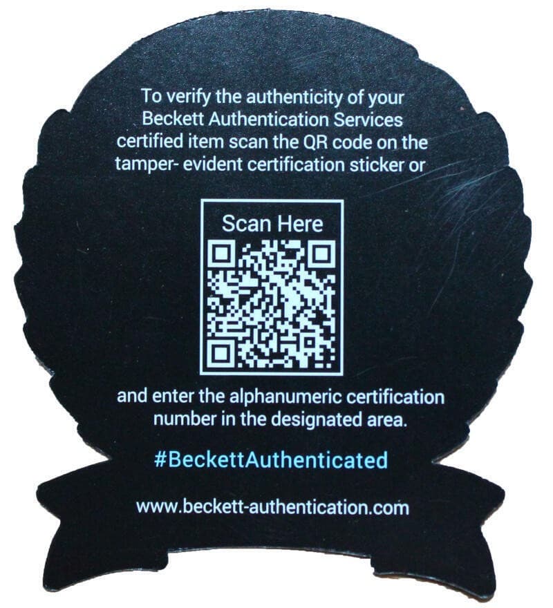 Christian Gonzalez Autographed Black College Style Jersey- Beckett W Hologram 5