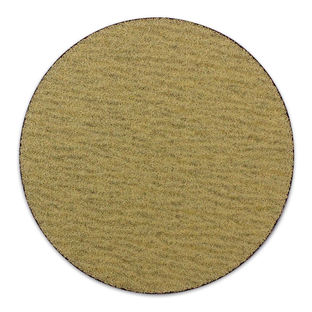 100 Pack - 6" Inch 220 Grit No Hole Hook & Loop Sanding Discs Orbital DA Disks 6