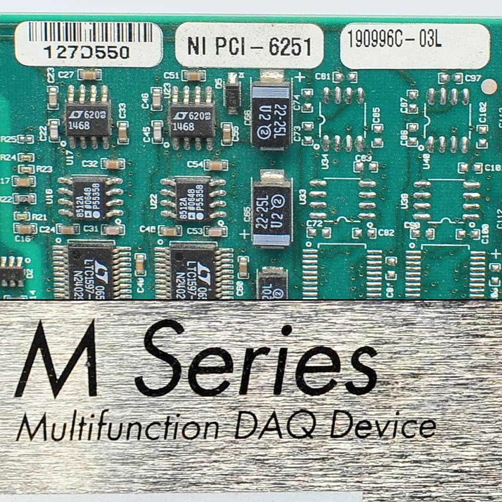 National Instruments PCI-6251 M-Series Multifunction DAQ 190996C-03L 5