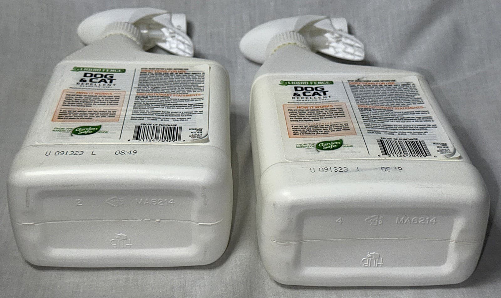 Lot 2 Liquid Fence Dog & Cat Animal Pet Repellent Ready-to-Use 32 oz Bottles NEW 5