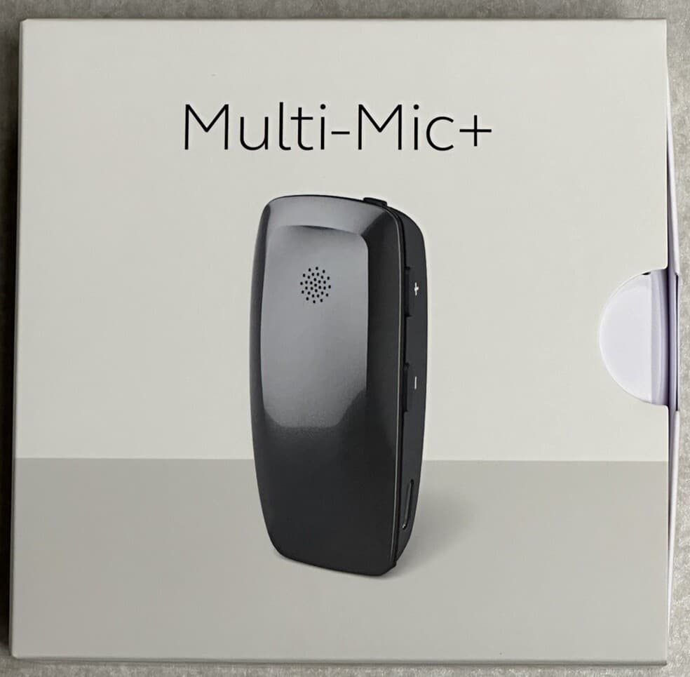 New Multi Mic+ Plus Wireless Mic For Resound Nexia, Vivia & Savi Hearing Aids.