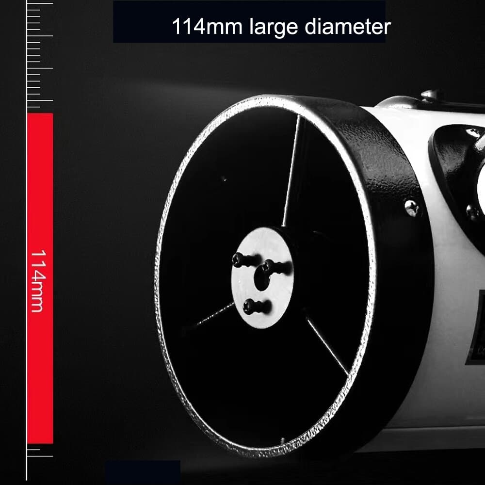 Astronomical telescope 1000x 114mm Reflector Professional EQ US 6