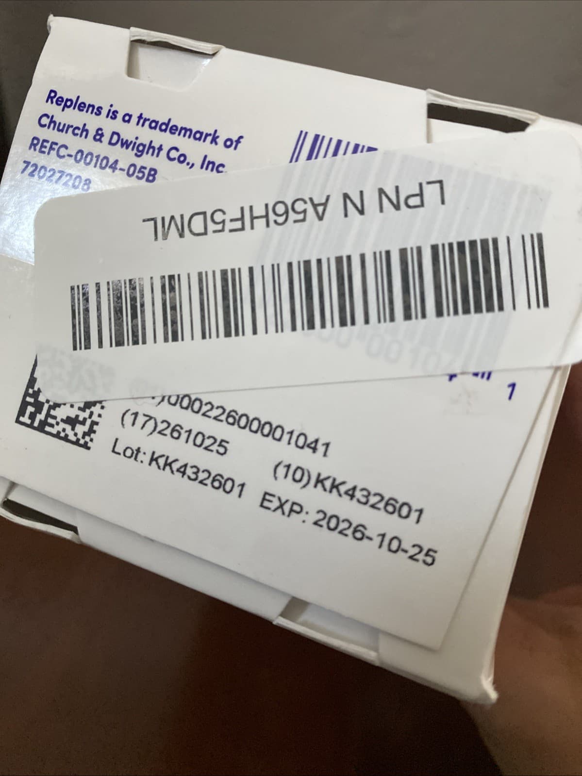 REPLENS Long-Lasting Vaginal Moisturizer 8 PRE-FILLED Applicators Exp 9/2026 3