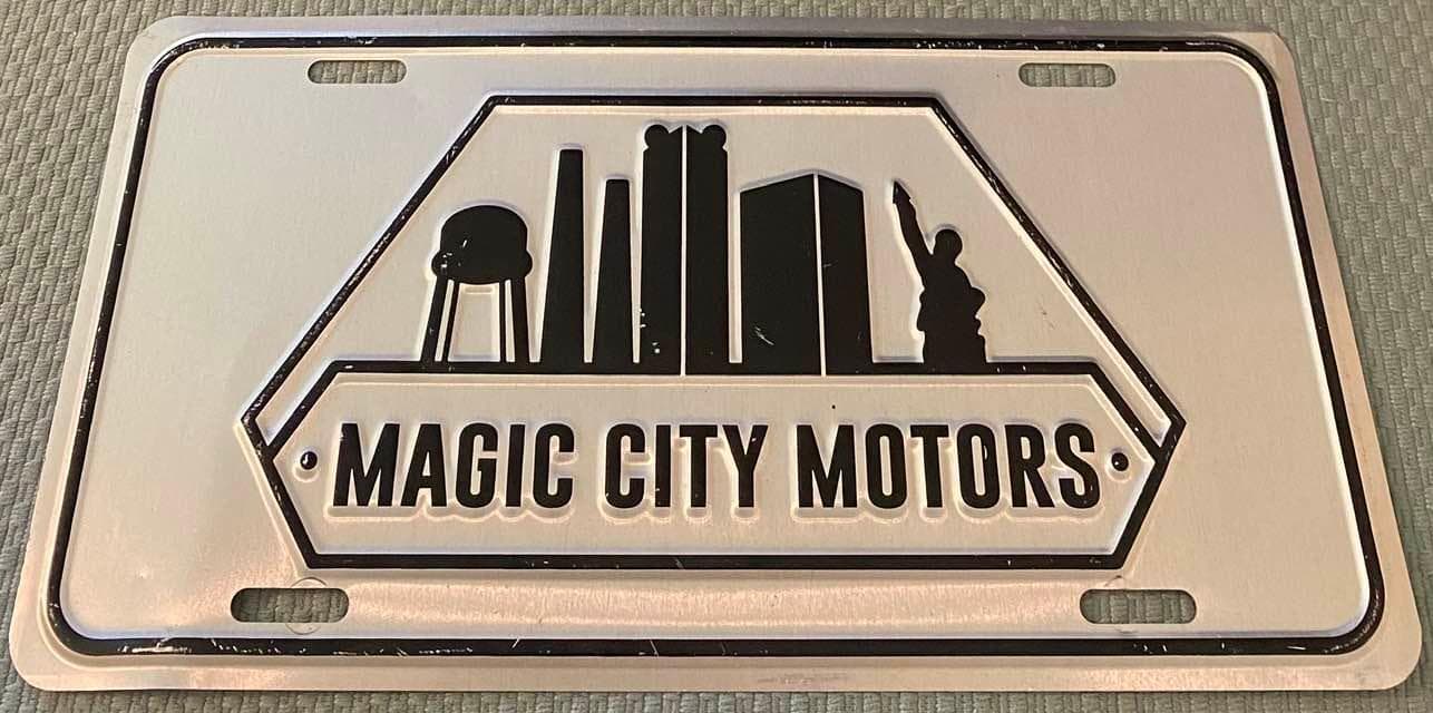 Music City Motors Dealership Booster License Plate Nashville Tennessee TN