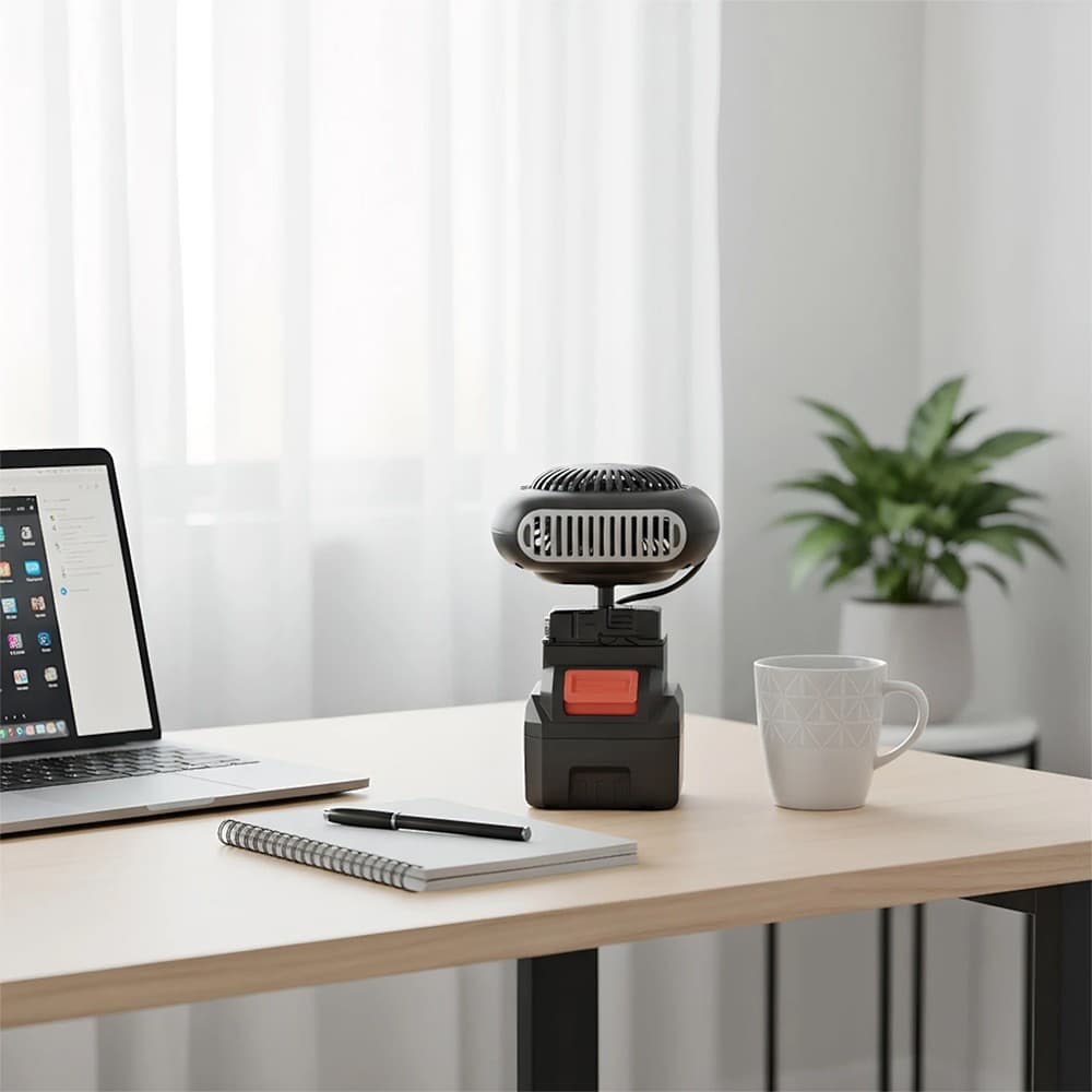 Battery Operated Heaters Cordless Heaters W/Battery Portable Electric Fan Heater 5