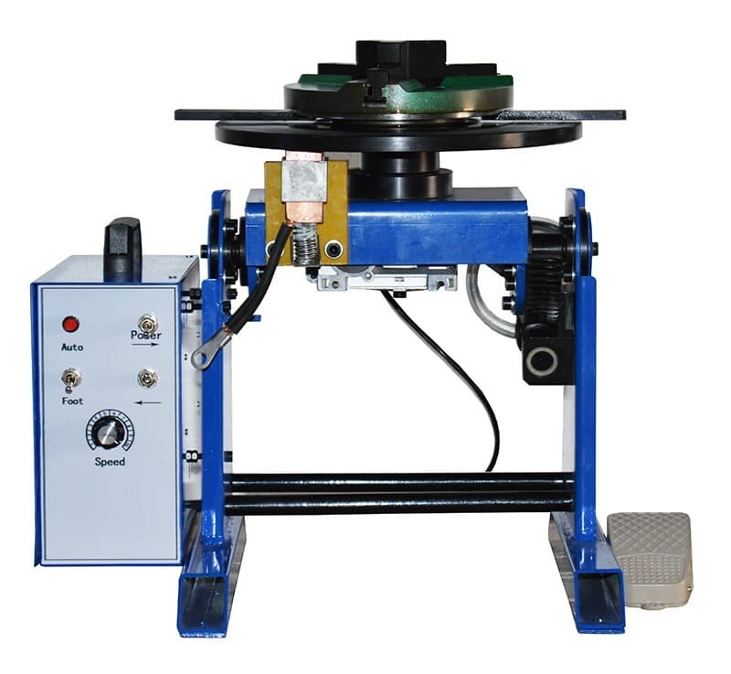 Open Box!!! 110V BW-50 50KG Welding Positioner Turntable with 200MM Chuck 2