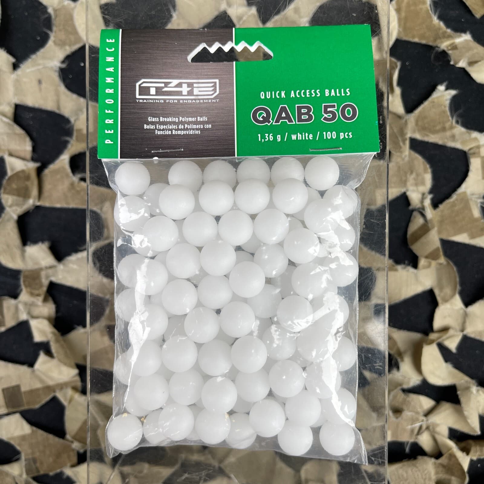 NEW T4E Quick Access Polymer Balls - .50 cal - White - 100 Count 2