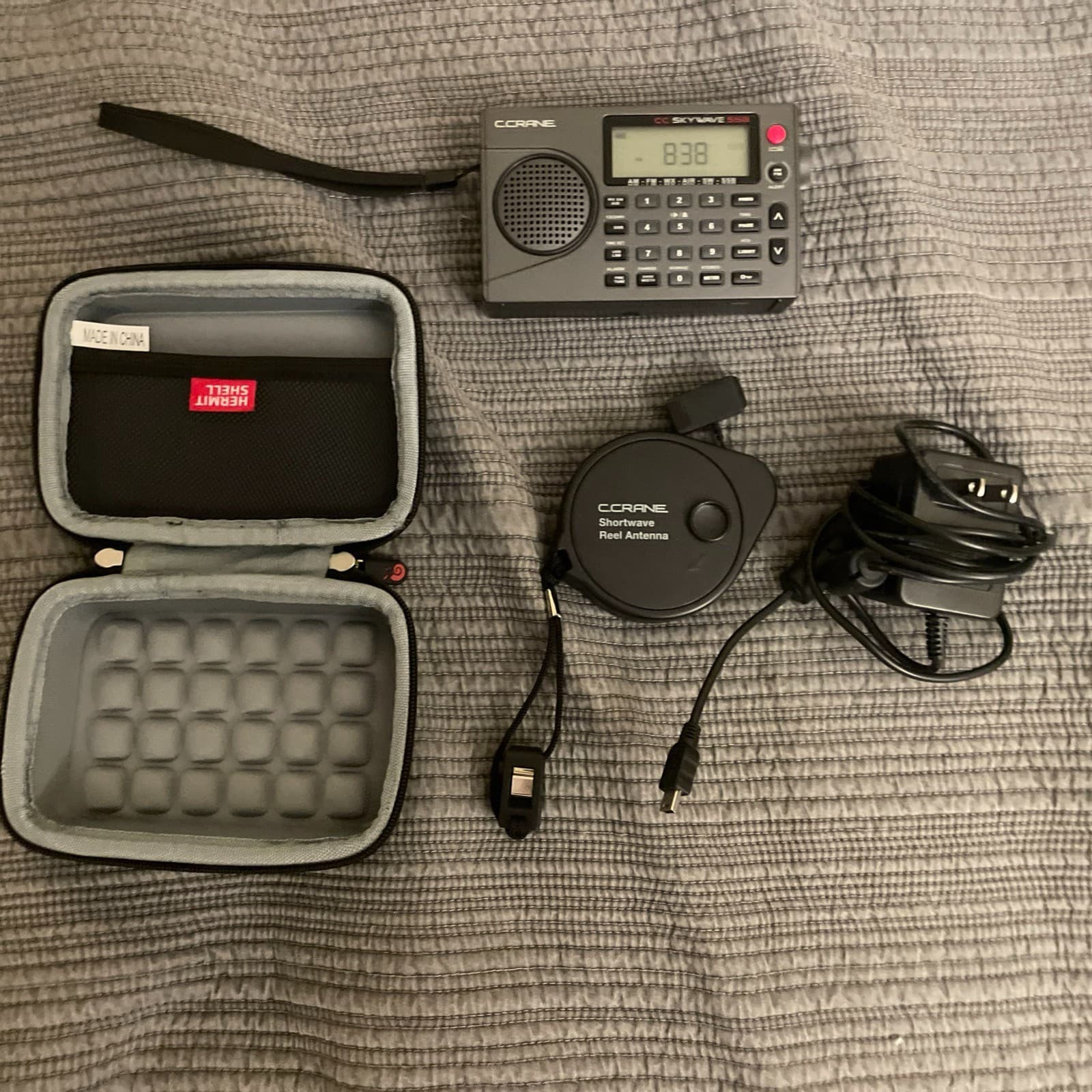 C.Crane CC Skywave SSB With Case, Antenna, Charger, Batteries