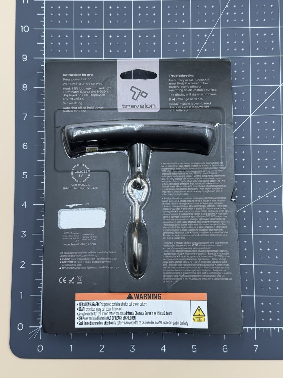 Travelon Digital Luggage Scale Limited Edition Sealed 2