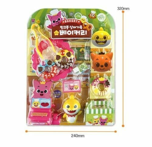 Pinkfong Baby Shark Mini Bakery Shop Miniature Pretend Play Toy 3