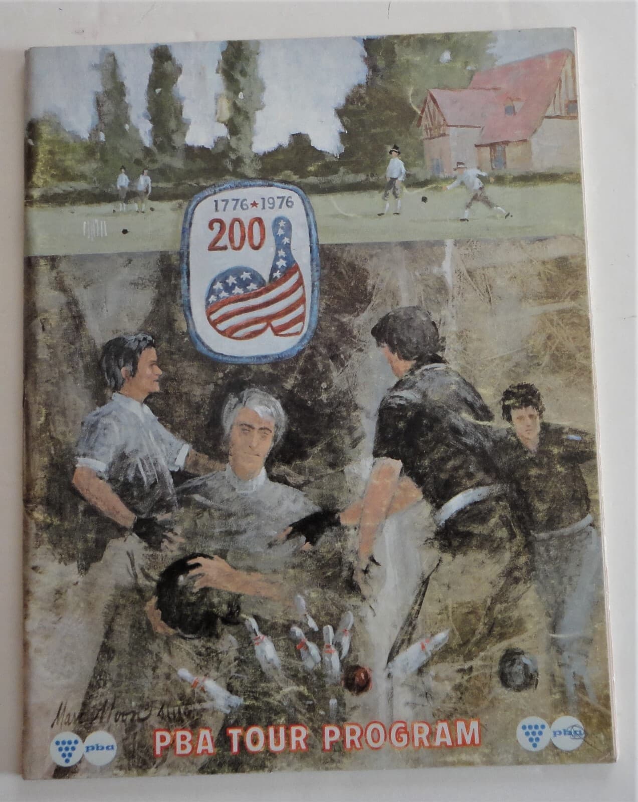 Unread 1976 Bowling PBA Tour Program Letter & 99 King Pins 1990 Trading Cards 4