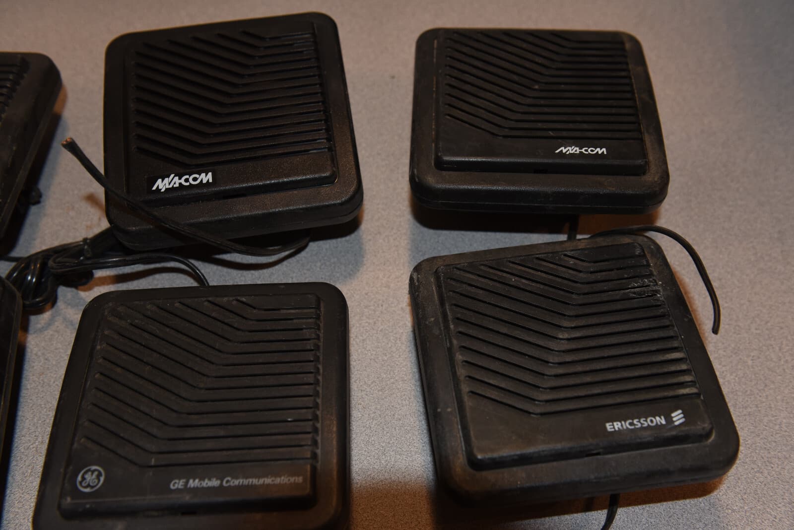 Lot of (8) Used External Speakers For Mobile Radios - Various brands! 5