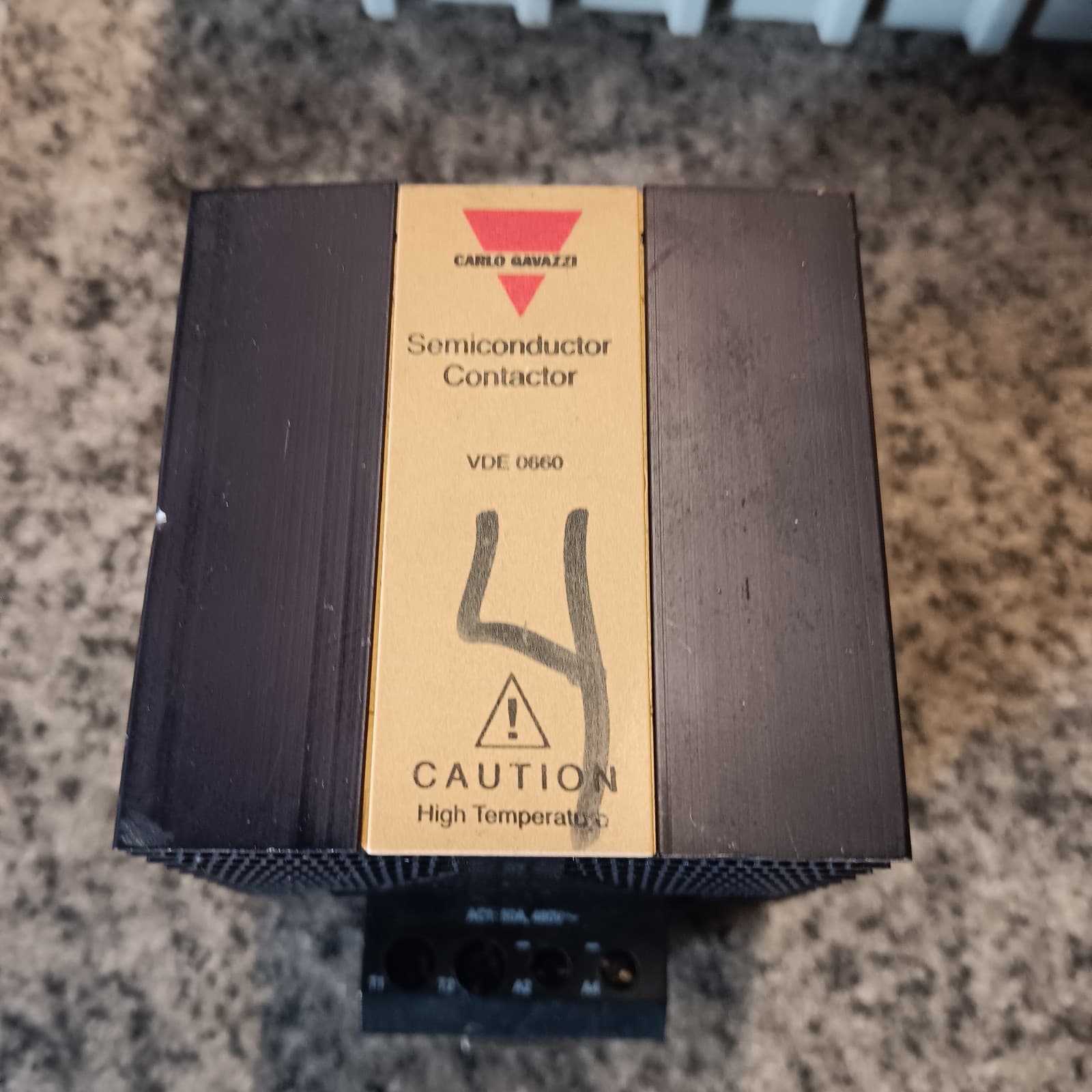 Carlo Gavazzi Semiconductor Contactor VDE 0660, RN2A48D50 #4017PT205 FREE SHIPNG 2