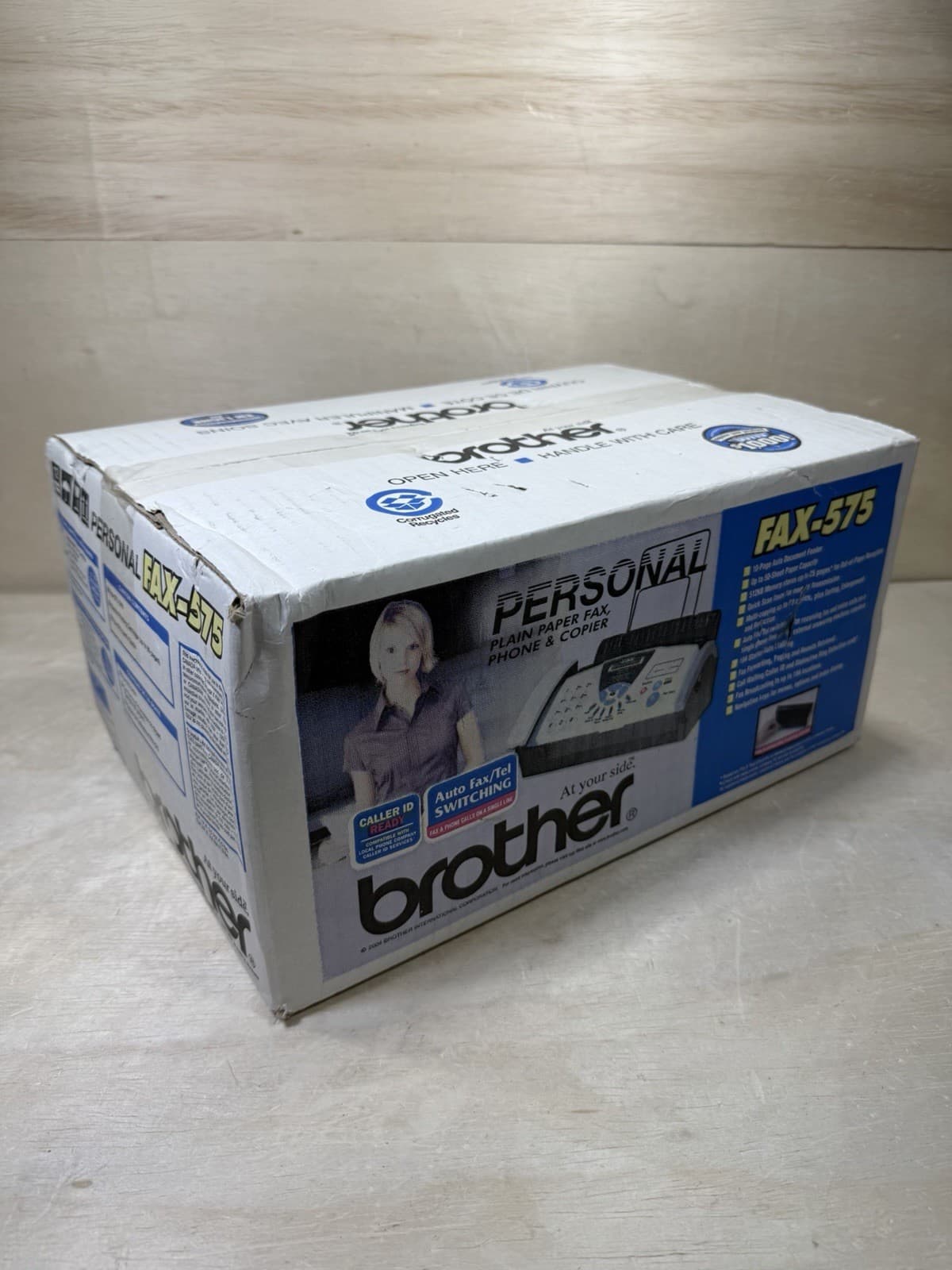 Vintage Brother FAX-575 Personal Fax Machine and Copier Brand New NOS