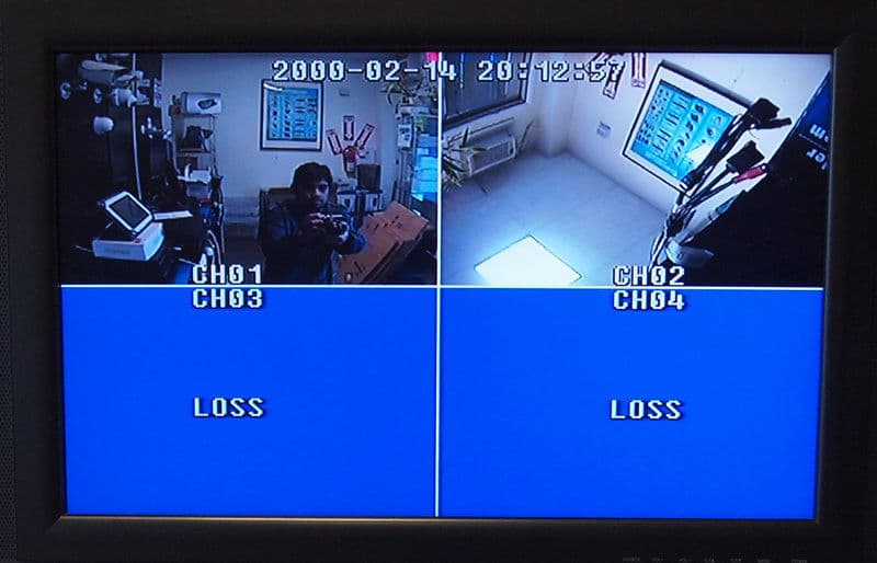 Evertech 4 Channel Analog Video Security Camera Color Quad Splitter Processor 6