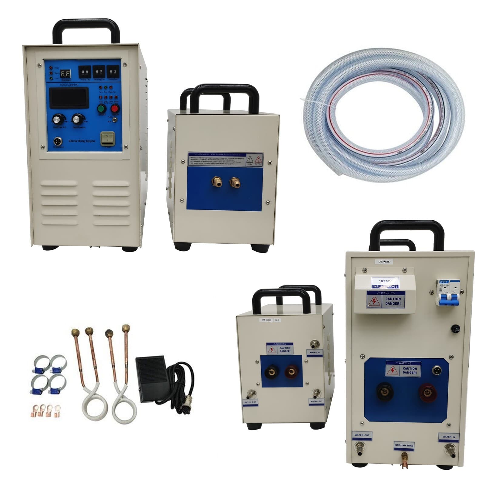 220V High Frequency Furnace Induction Heating Machine 15KW Melt Welding