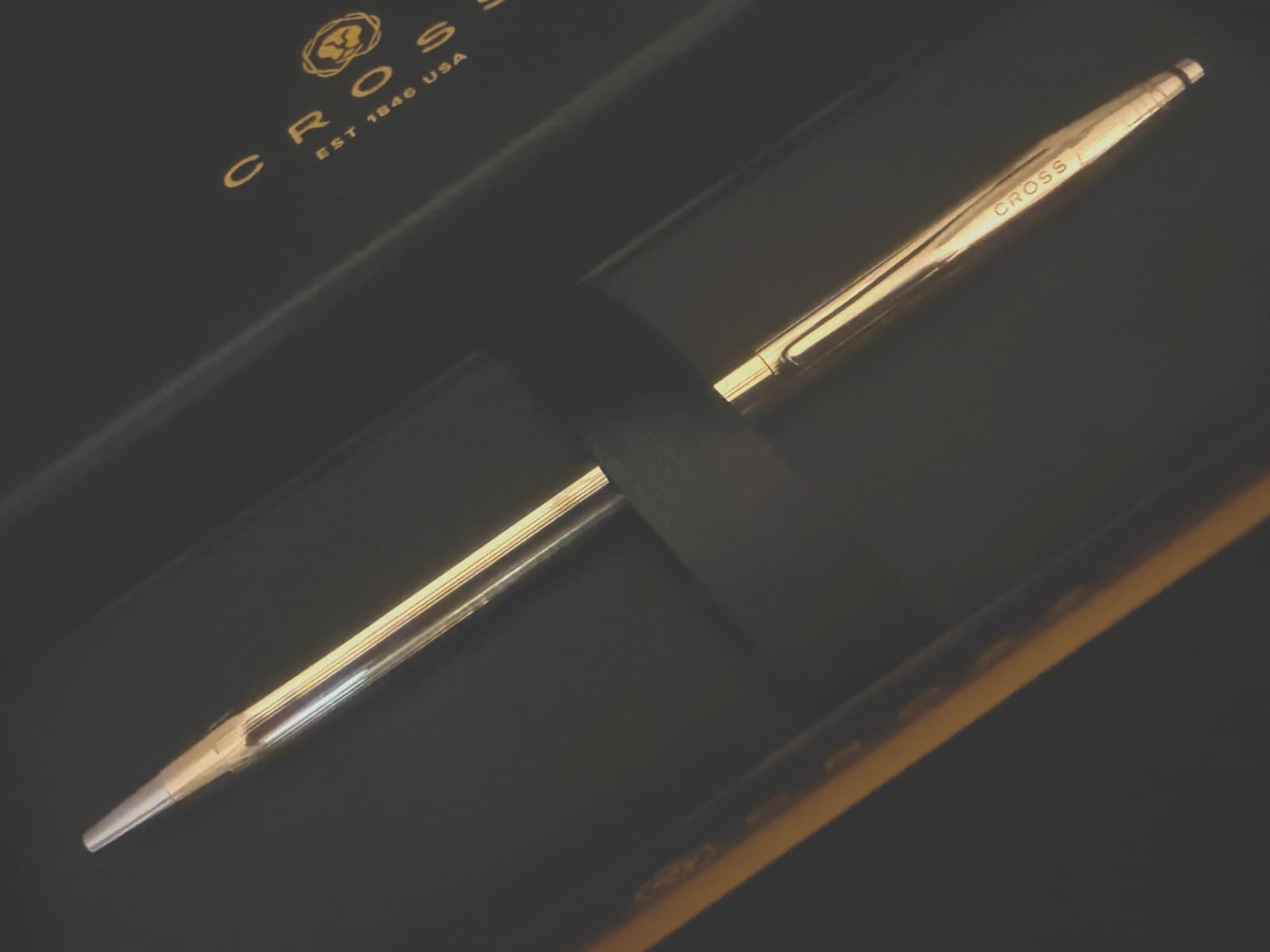 CROSS CLASSIC CENTURY 18K GOLD FILLED BALLPOINT PEN  #2802 6