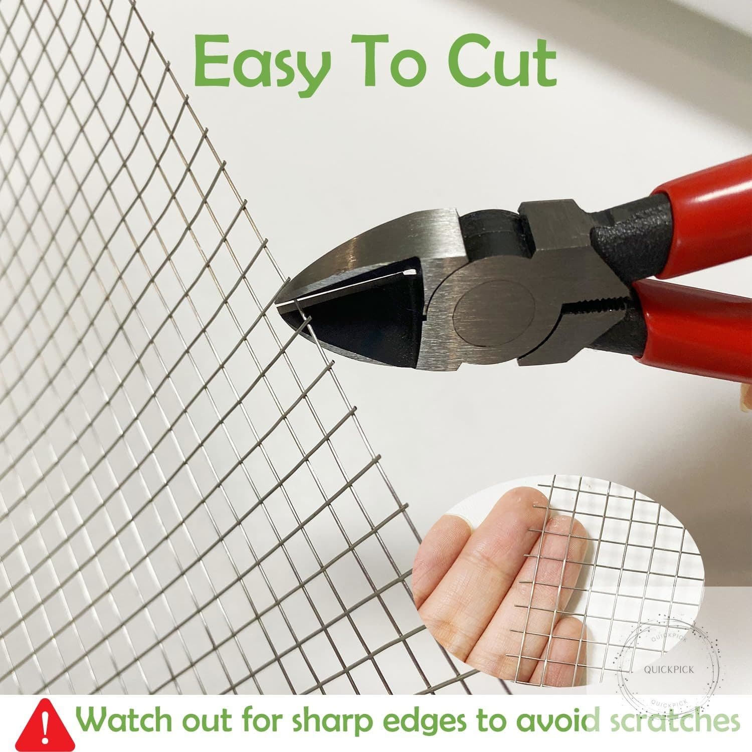 304 Stainless Steel Wire mesh, 2PACK 4 Mesh Completely Welded, Completely Welded 2