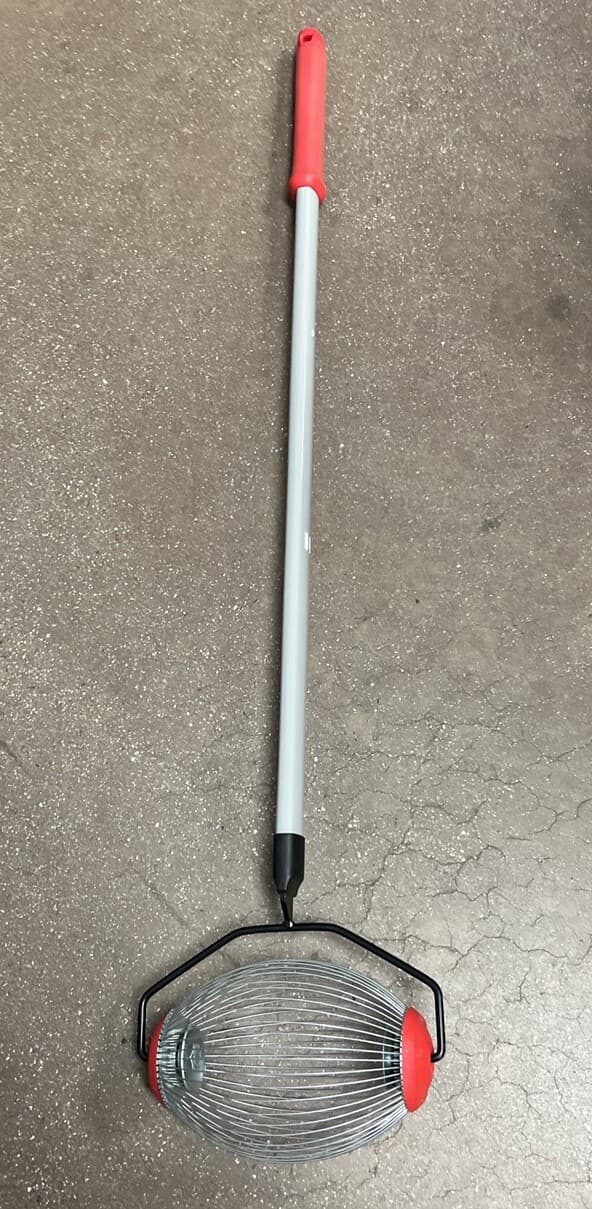 Corona QuickCollector 48 in. Stainless Steel Nut Gatherer Carbon Steel Handle