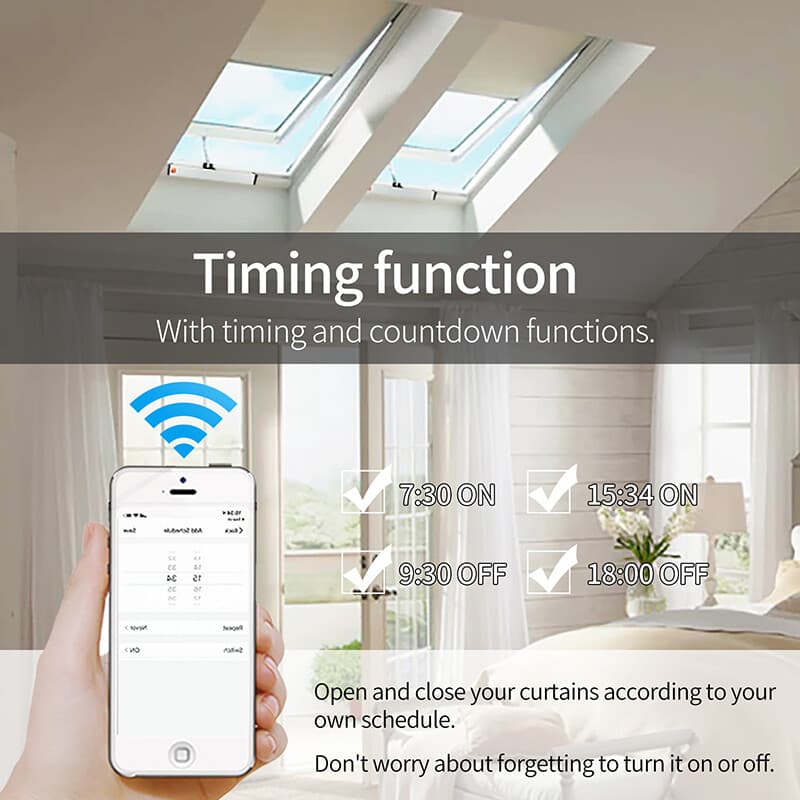 Automatic Electric Window Opener Smart Wifi Phone APP Control,Voice Control 4